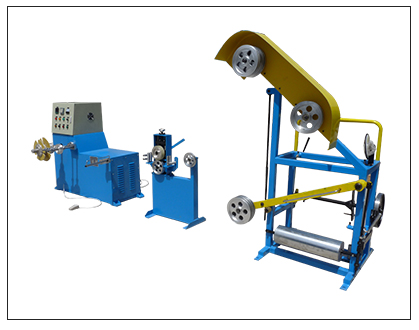Circle take-up machine
