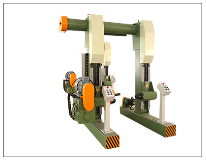 Gantry magnetic powder pay-off machine