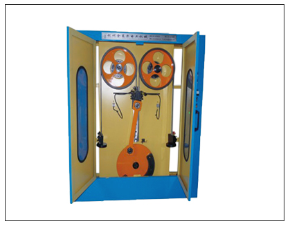 Cable winding test machine
